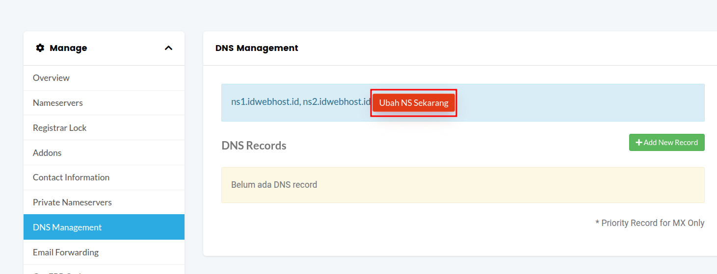 Cara custom domain Plugo di IDwebhost 